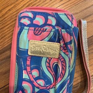 Lilly Pulitzer Paisley Wristlet